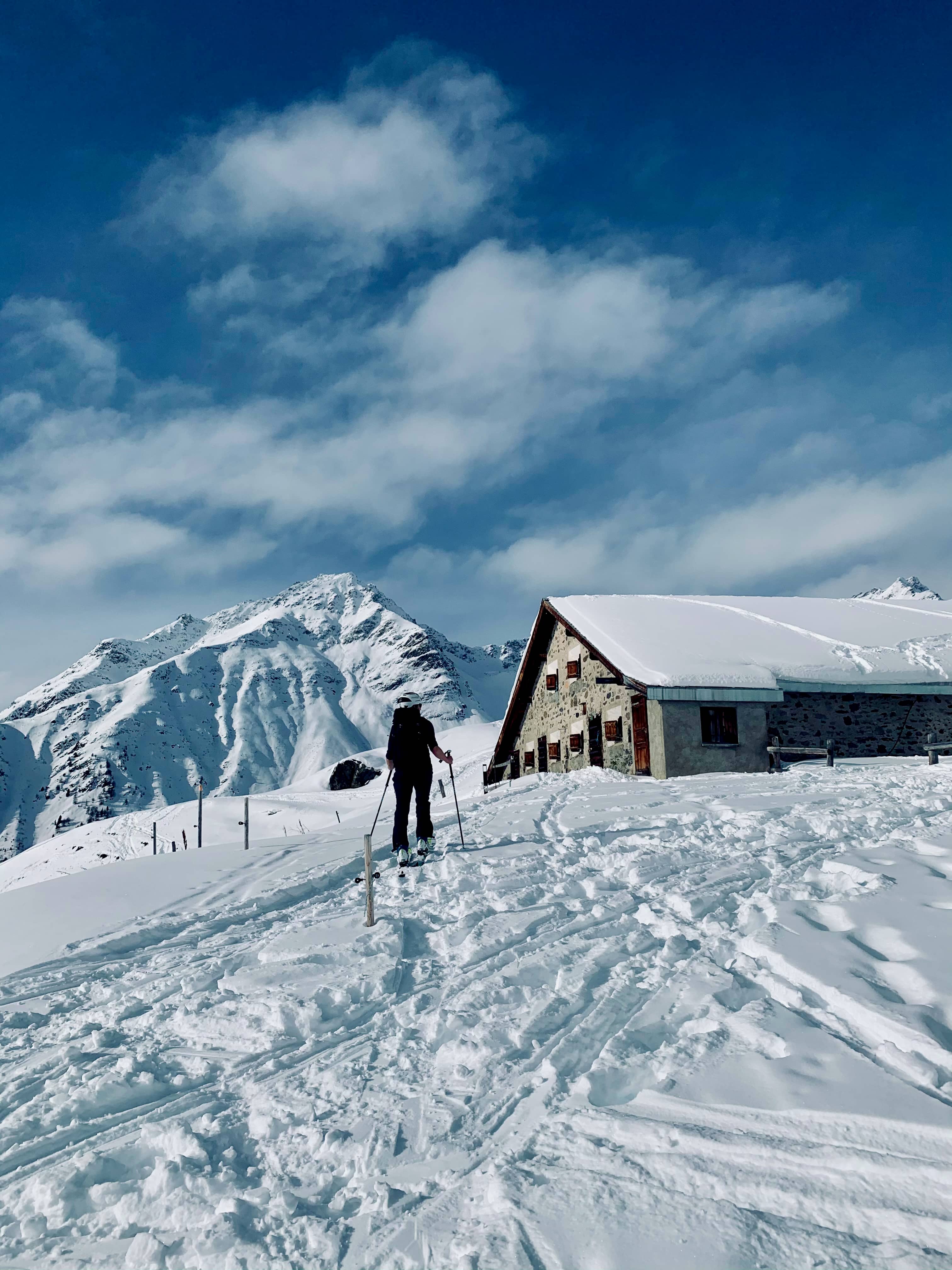 Ankunft bei der Alp Sura