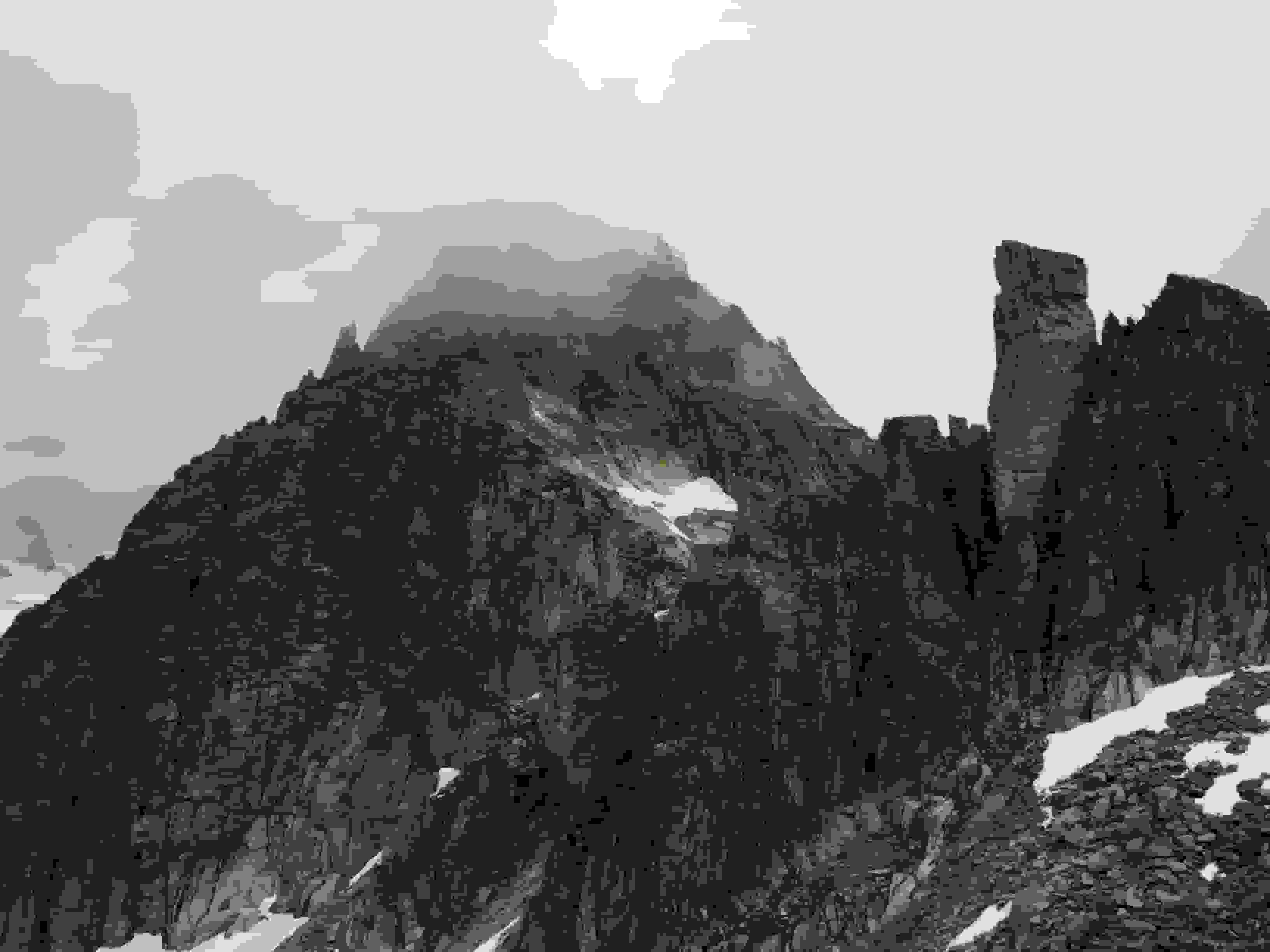 Ein Blick hinüber zum Gross Bielenhorn und zum Grossen Kamel