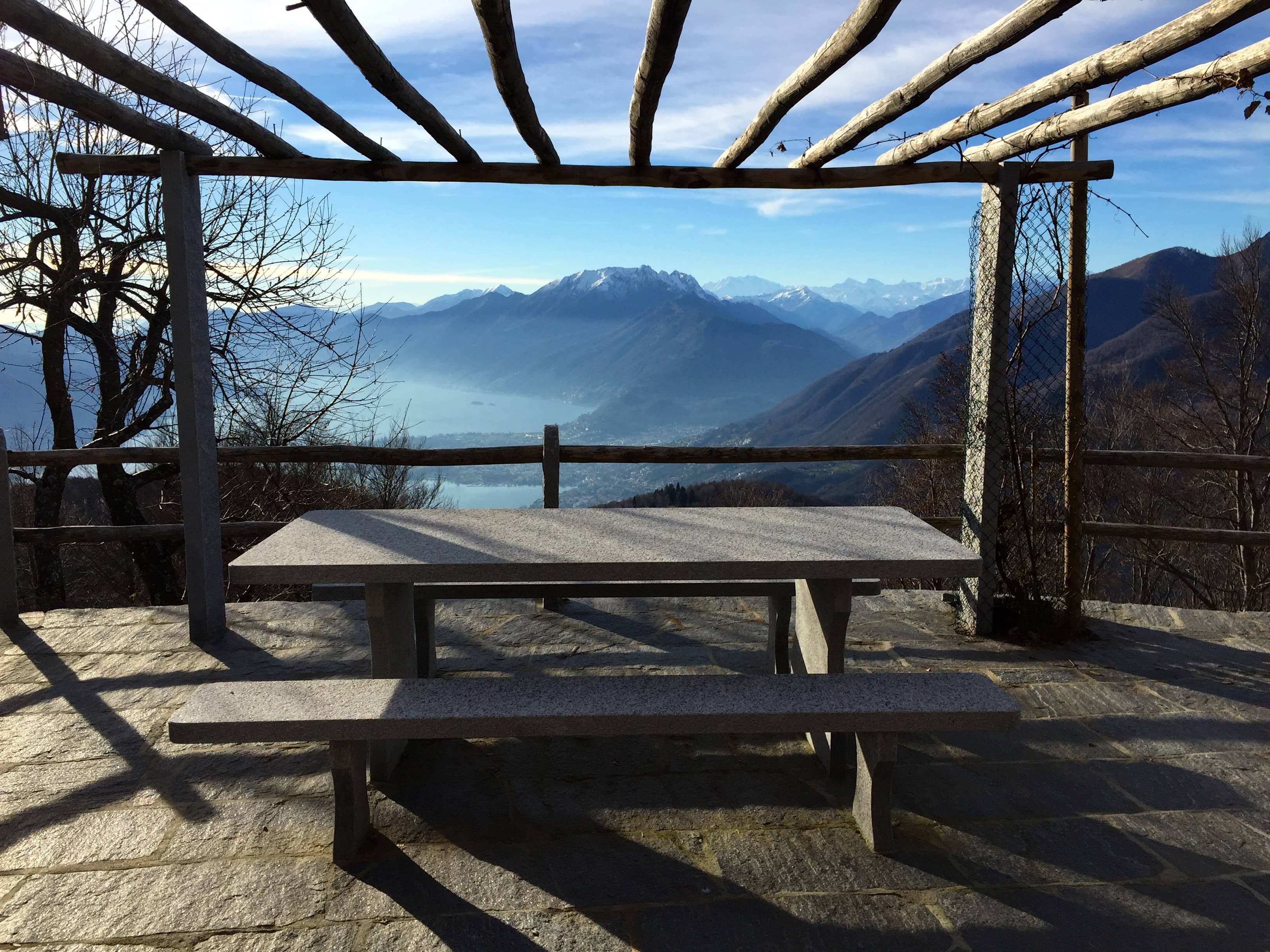Terrasse mit Aussicht