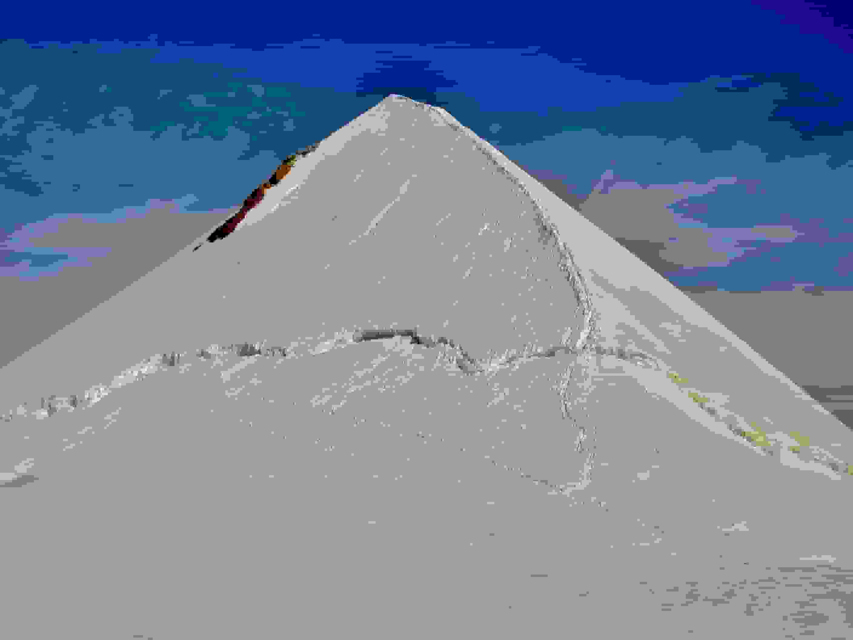 Am Einstieg zum Liskamm Ostgrat