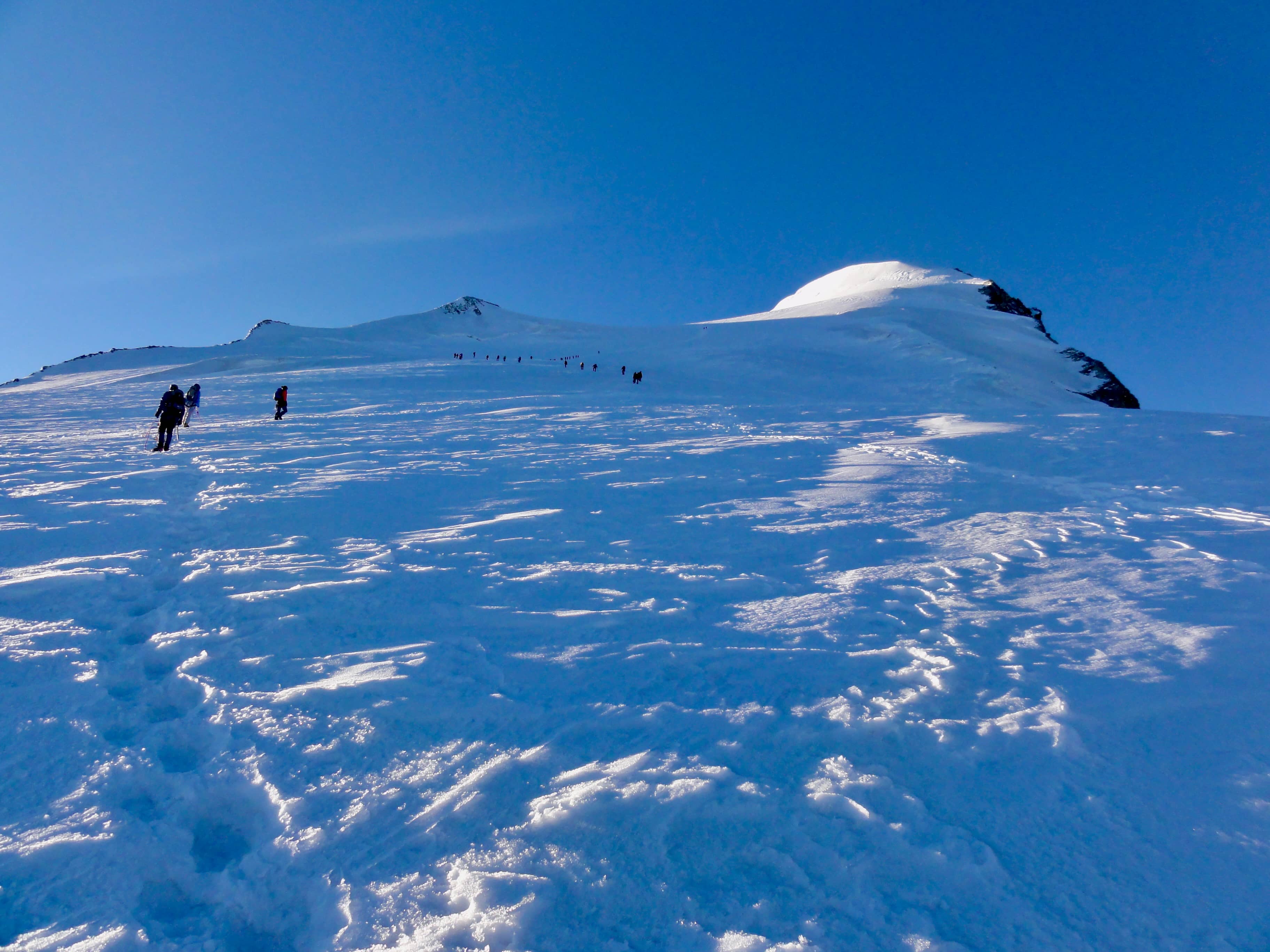 Aufstieg zum Bishorn