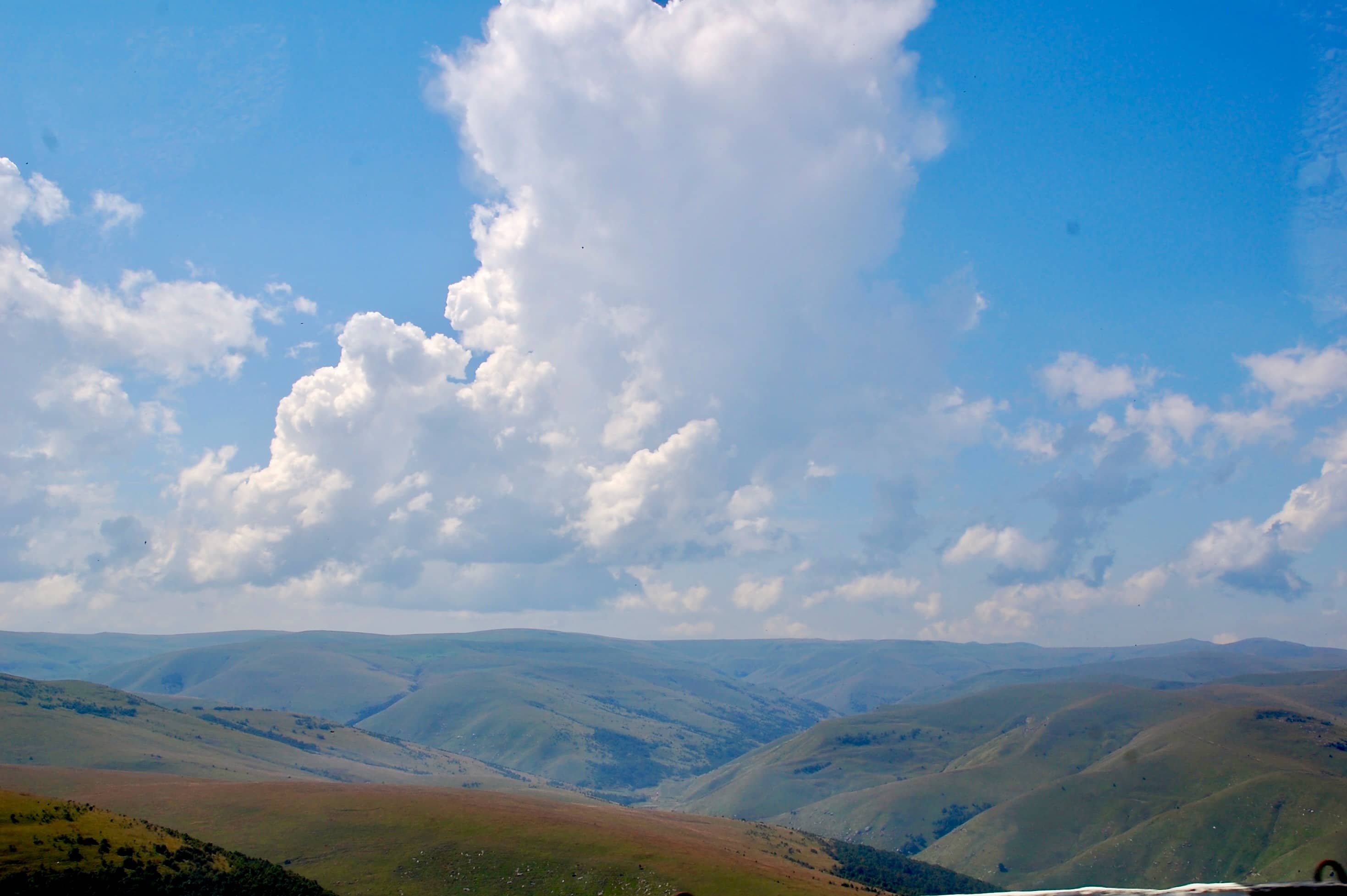 Quellwolken sind hier nachmittags alltäglich
