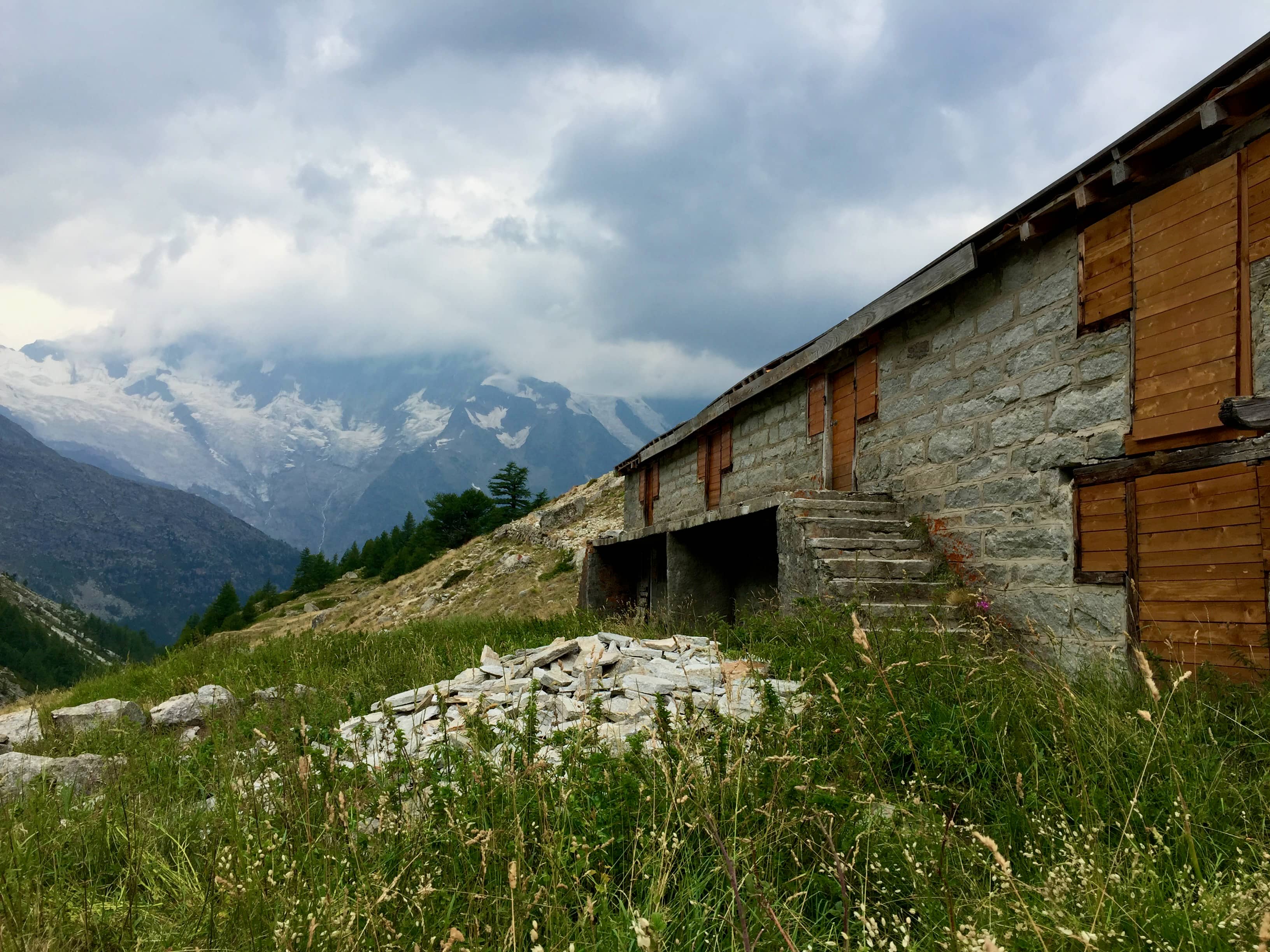 Alp Stafel - Hier finden wir einen geeigneten Biwakplatz