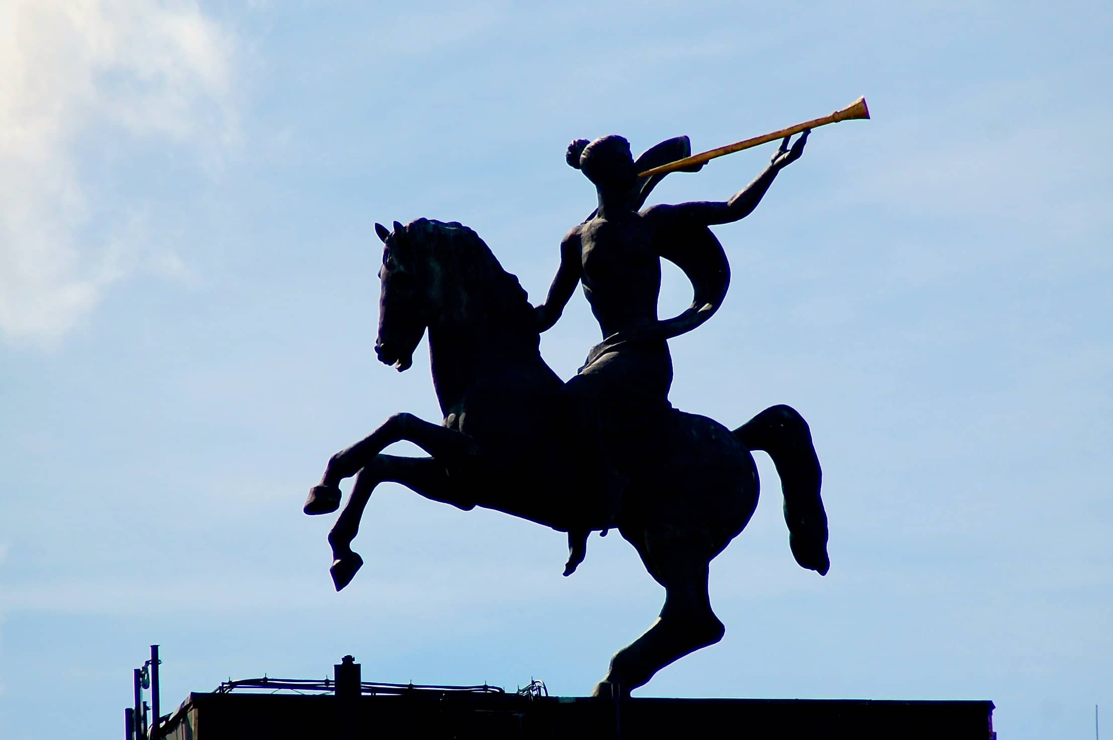 Statue im Park Pobedy