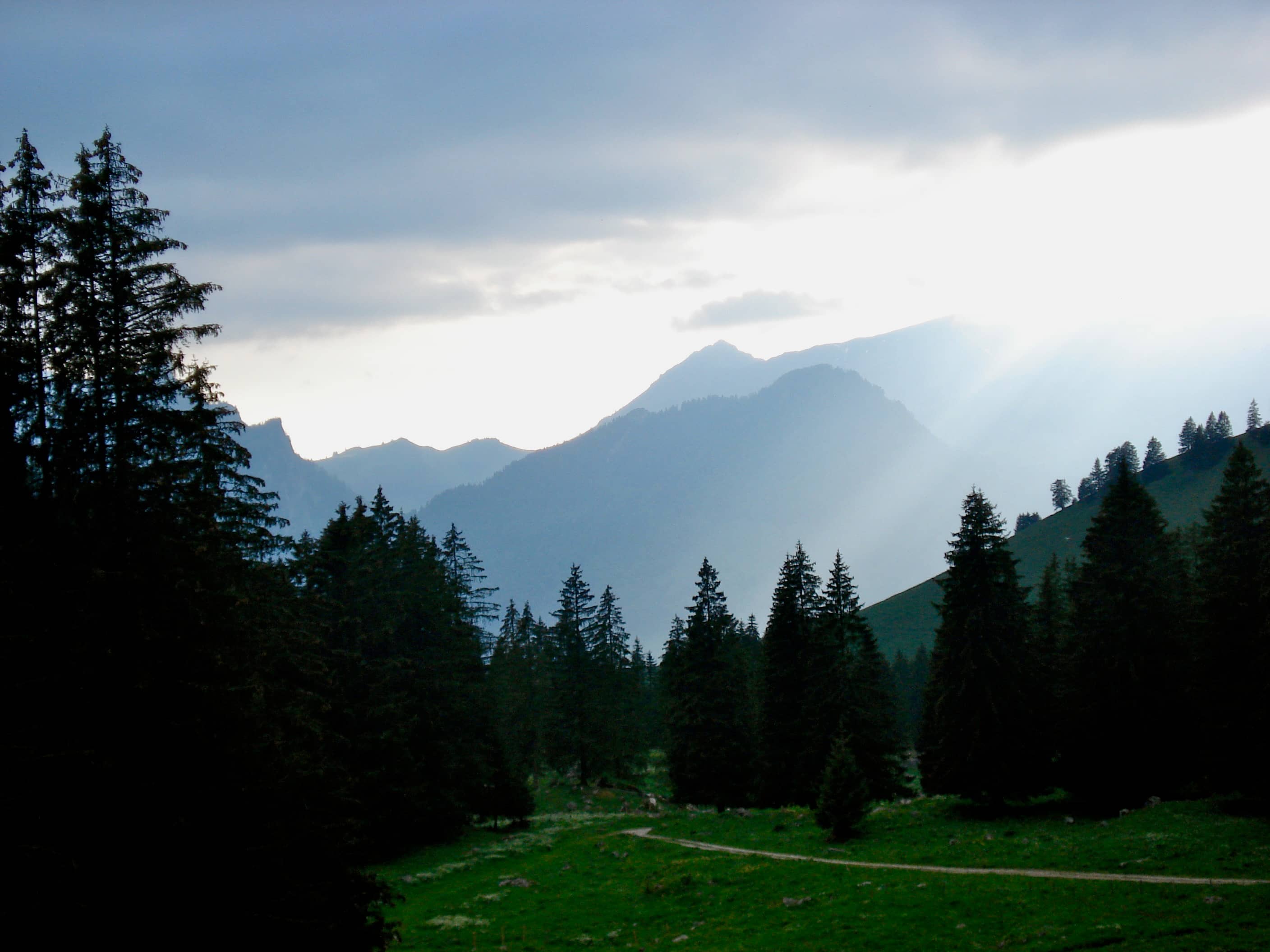 Abendstimmung im Greyerzerland