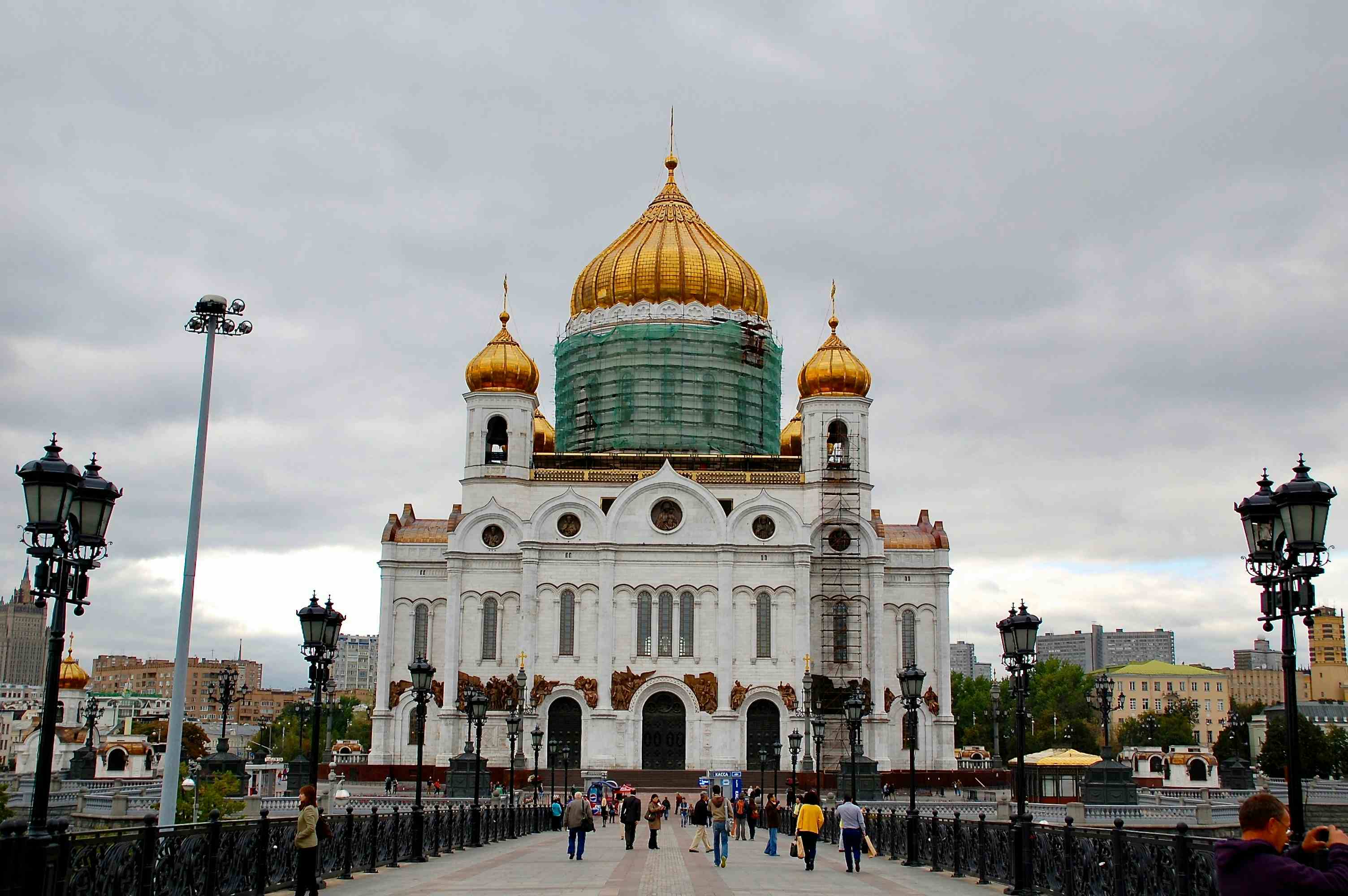Christ-Erlöser-Kathedrale, die grösste Kirche der russisch-orthodoxen Religionsgemeinschaft