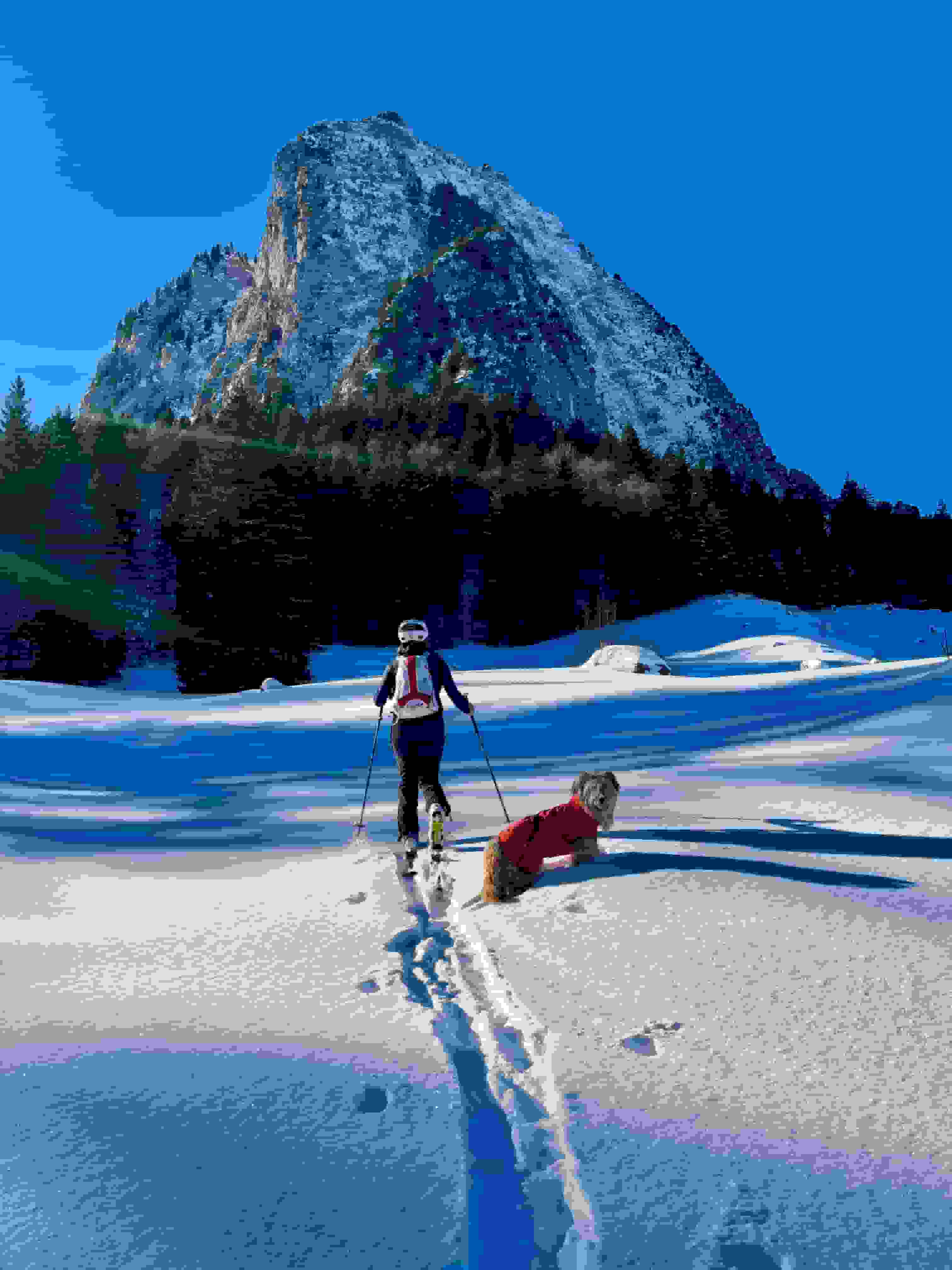 Von Brunni in Richtung Holzegg