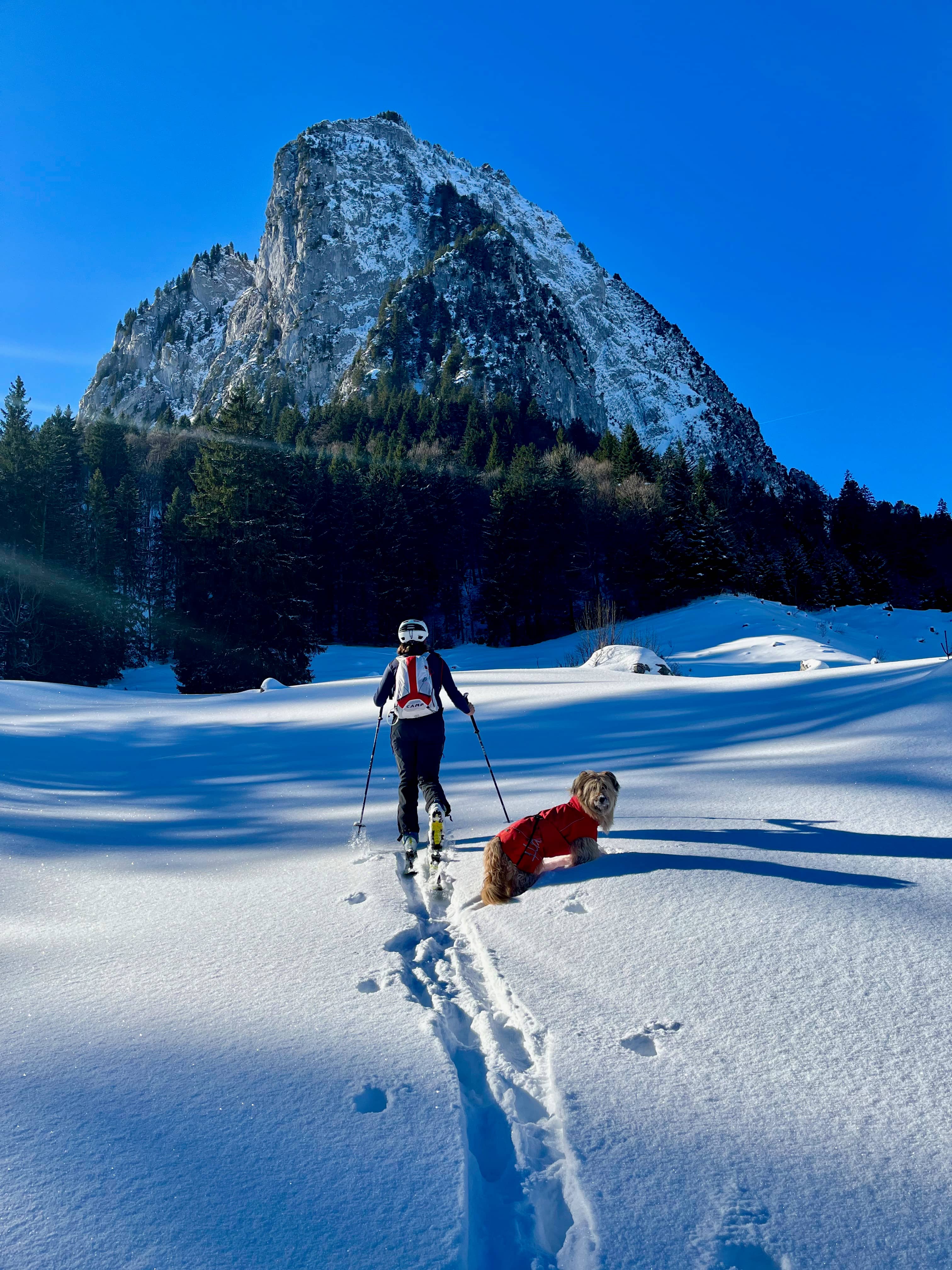 Von Brunni in Richtung Holzegg