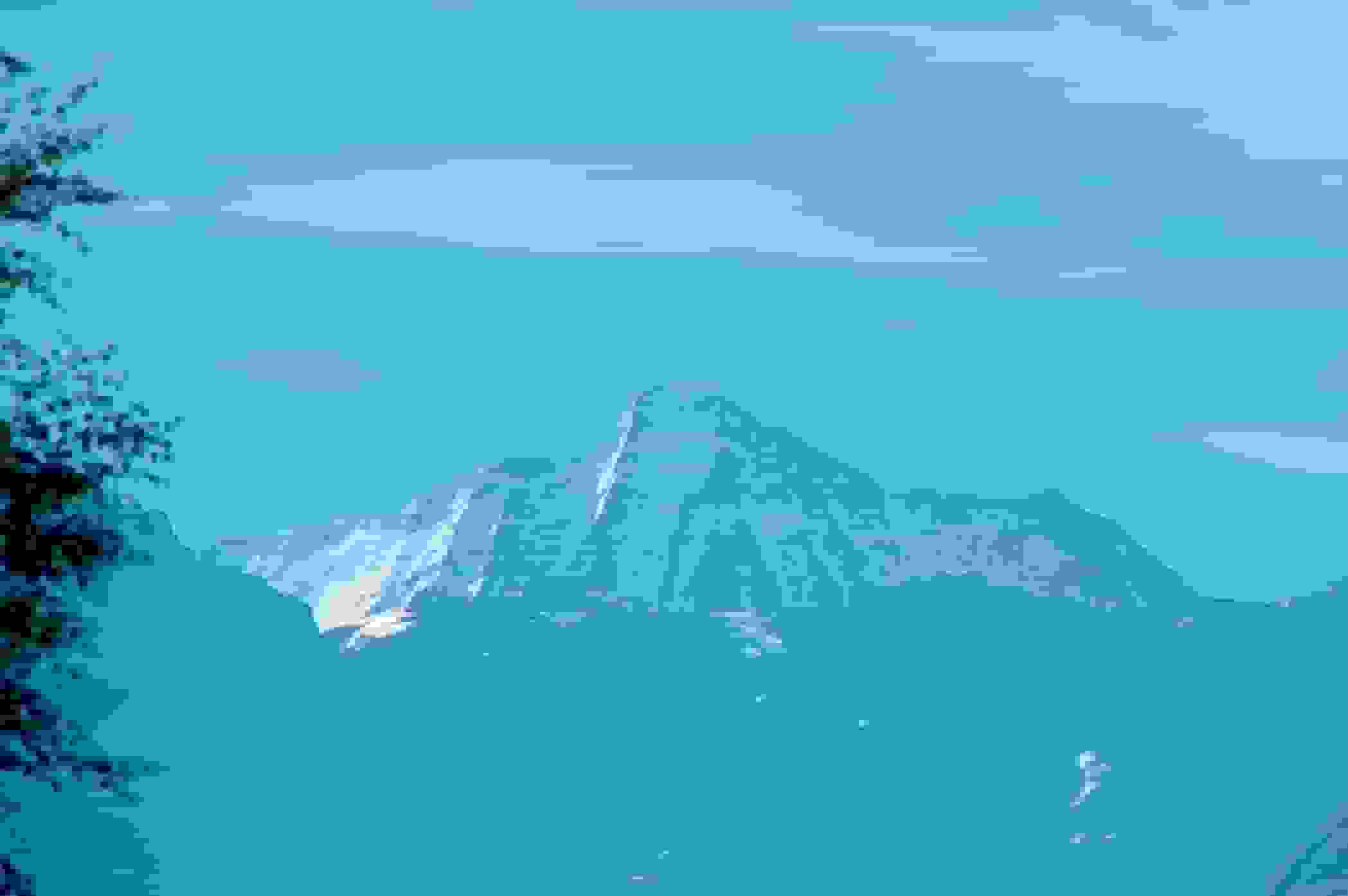 In Le Chable ist La Ruinette bereits sichtbar