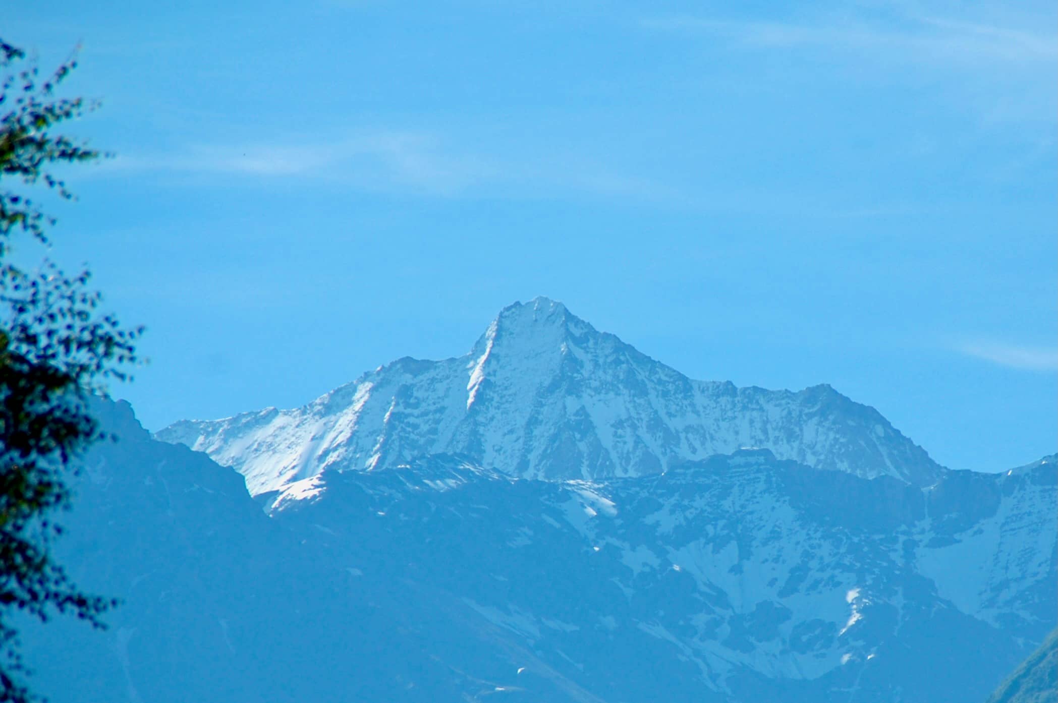 In Le Chable ist La Ruinette bereits sichtbar