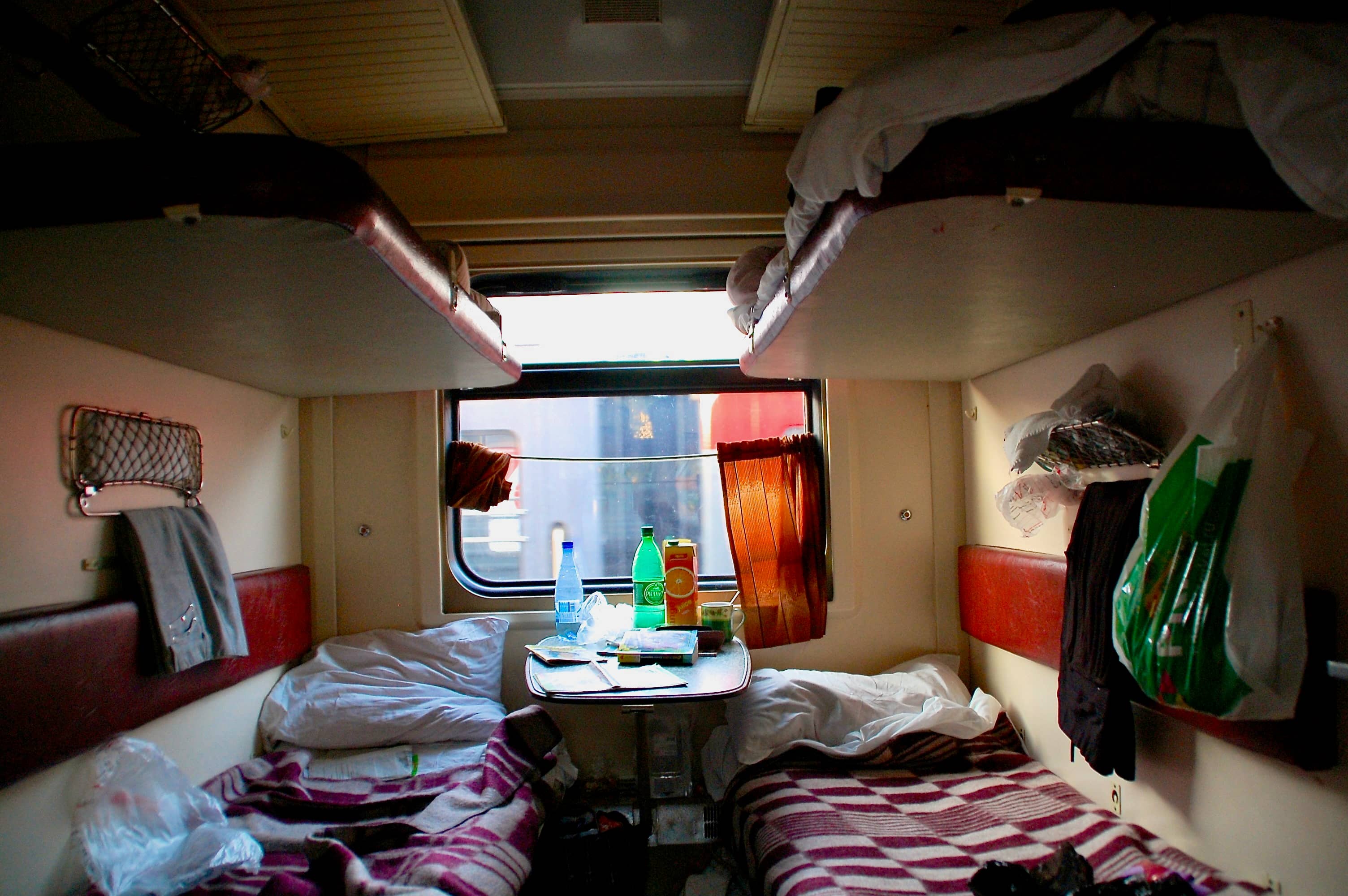 Blick ins Schlafabteil