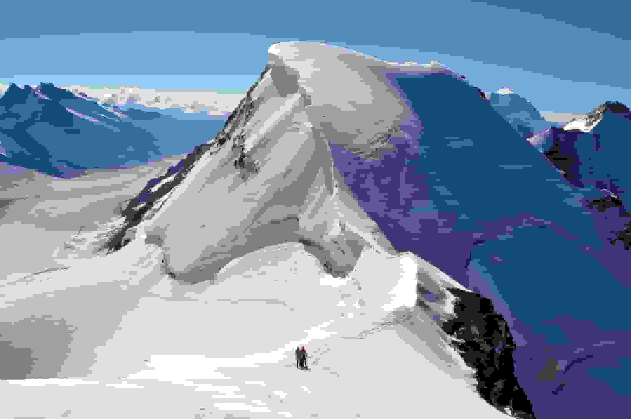 Abstieg zum Rottalsattel