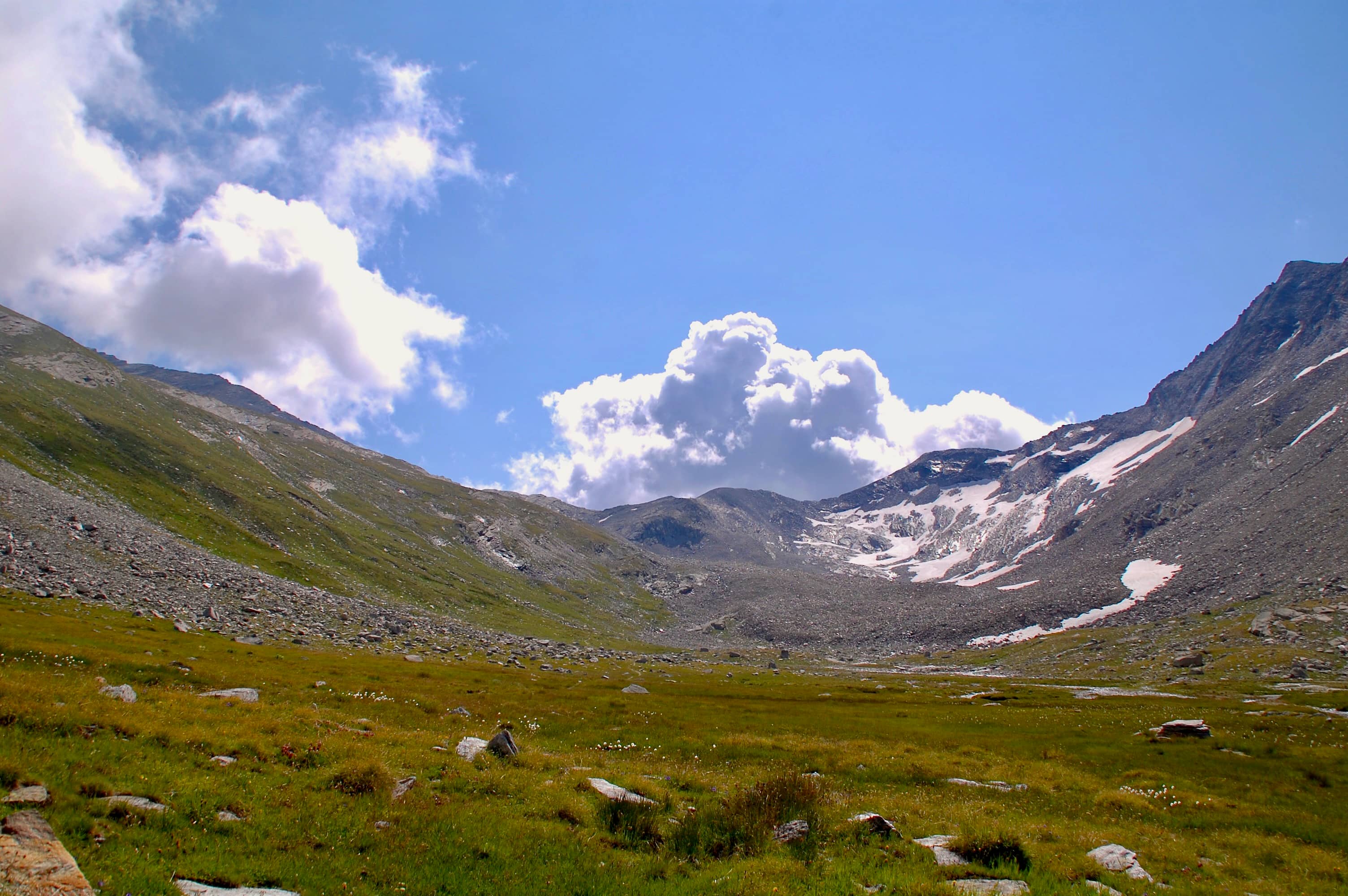 Blick zum Ofentalpass