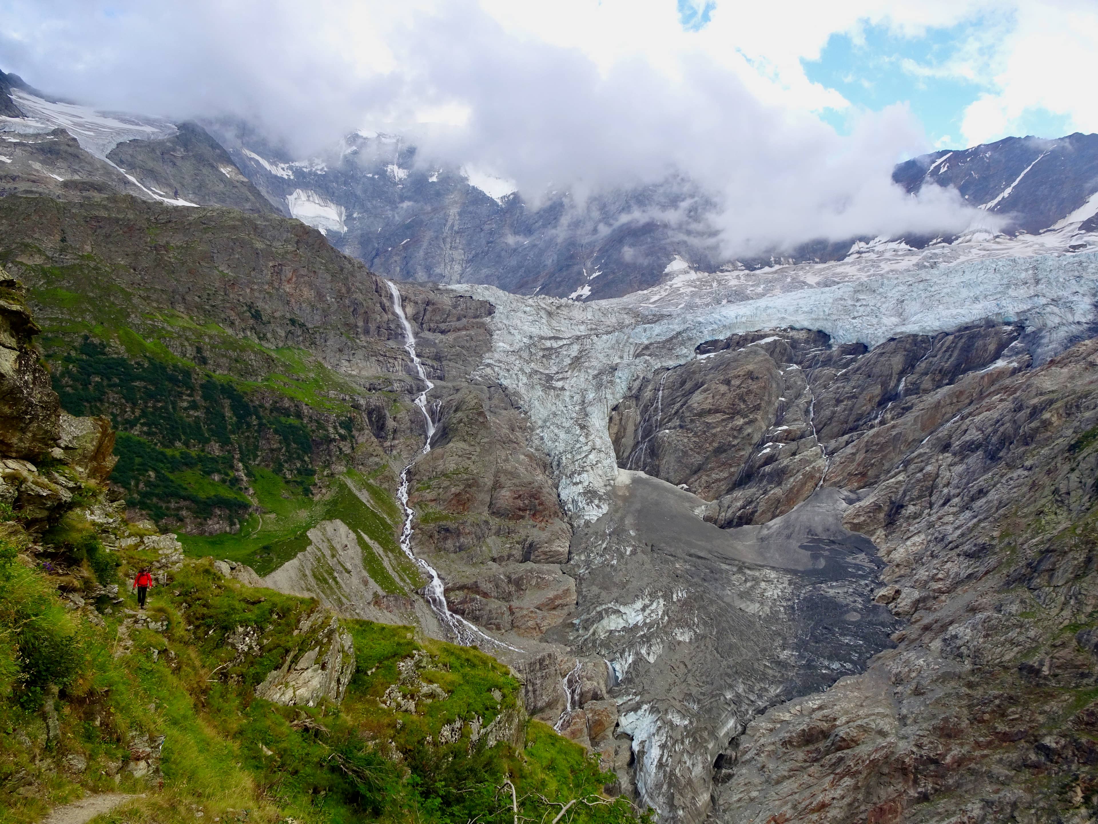 Auf dem langen Abstieg hinunter nach Grindelwald