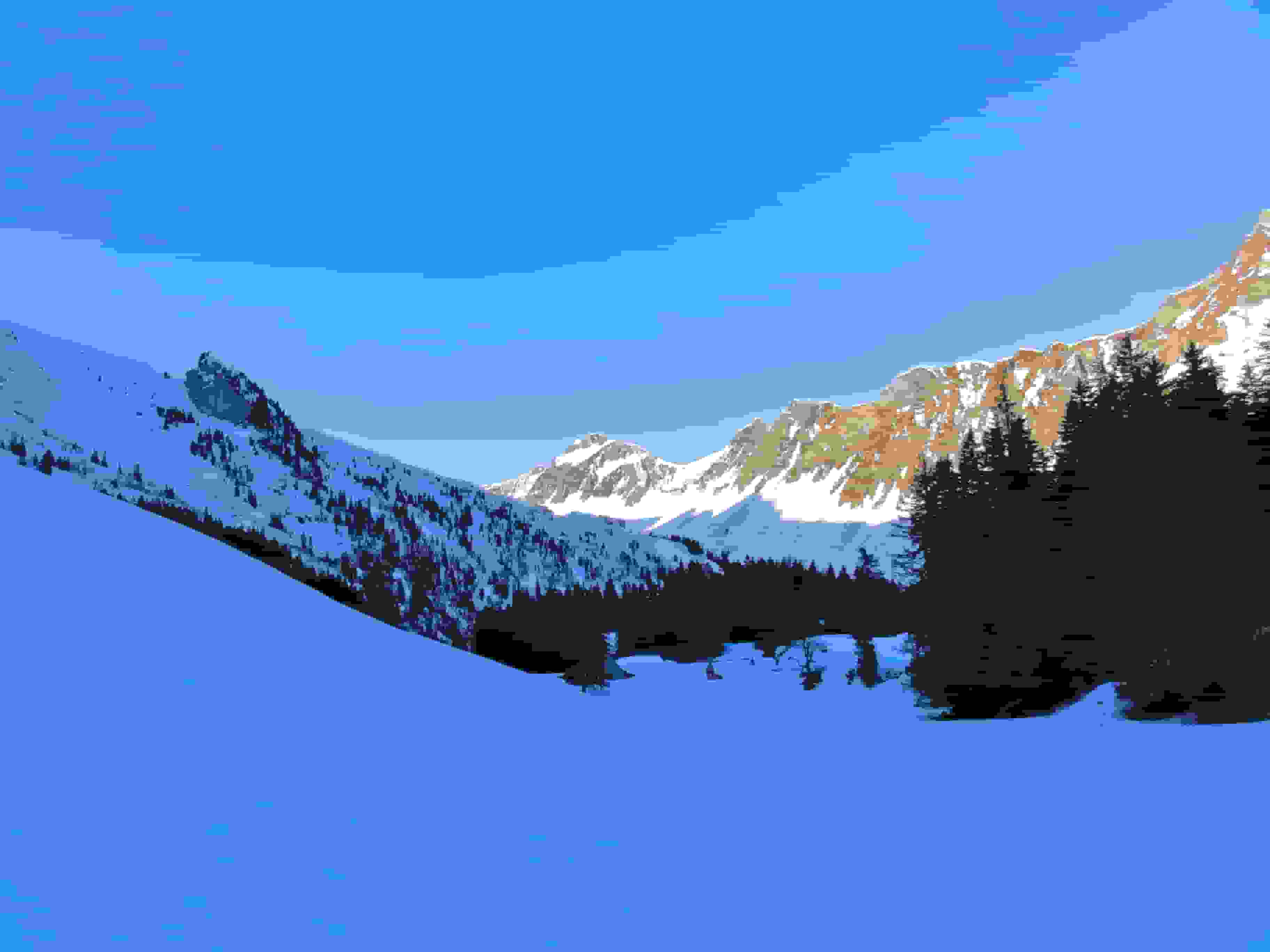 Blick zum Schwialppass