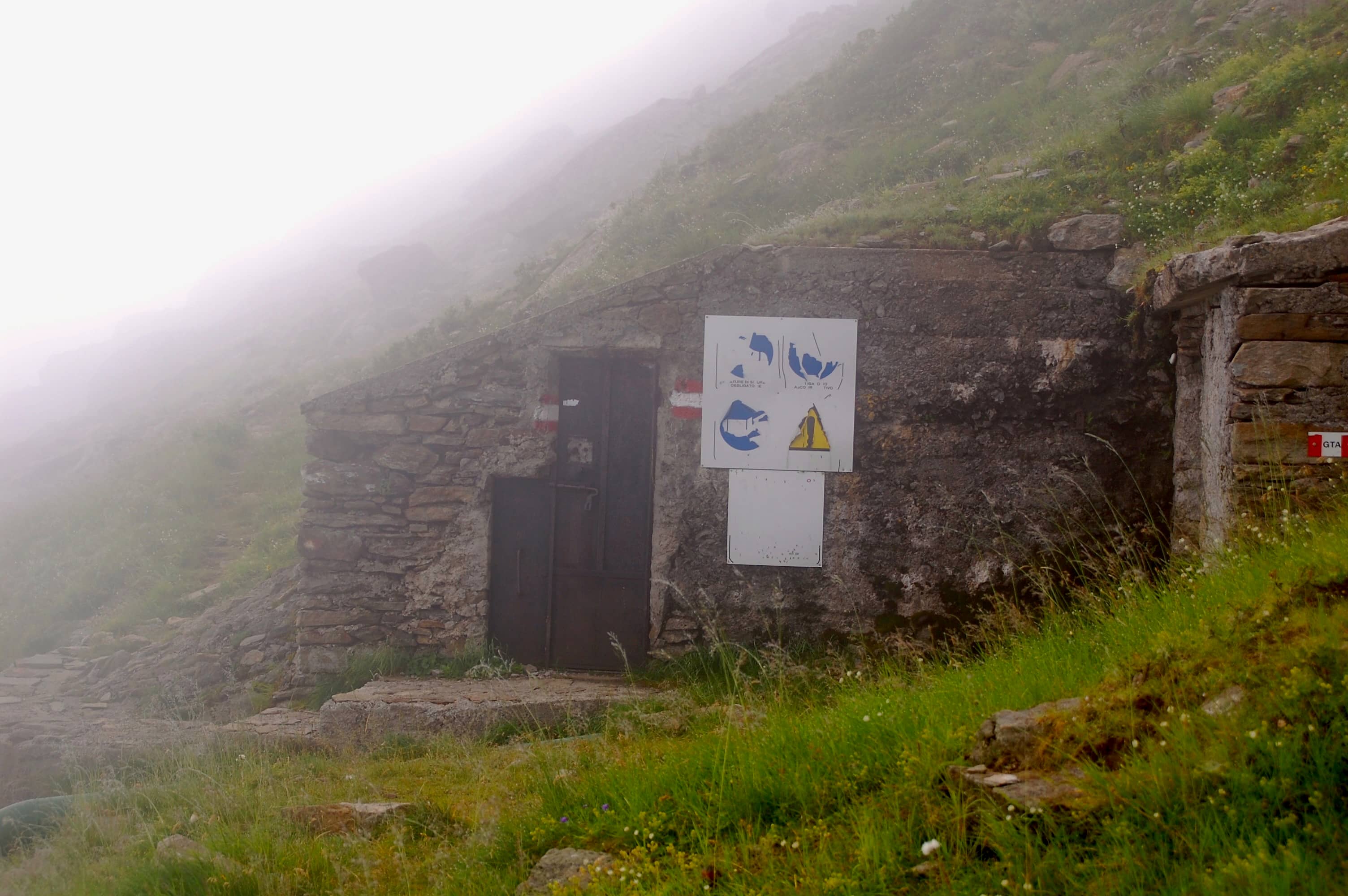 Der Ausgang aus dem Stollen