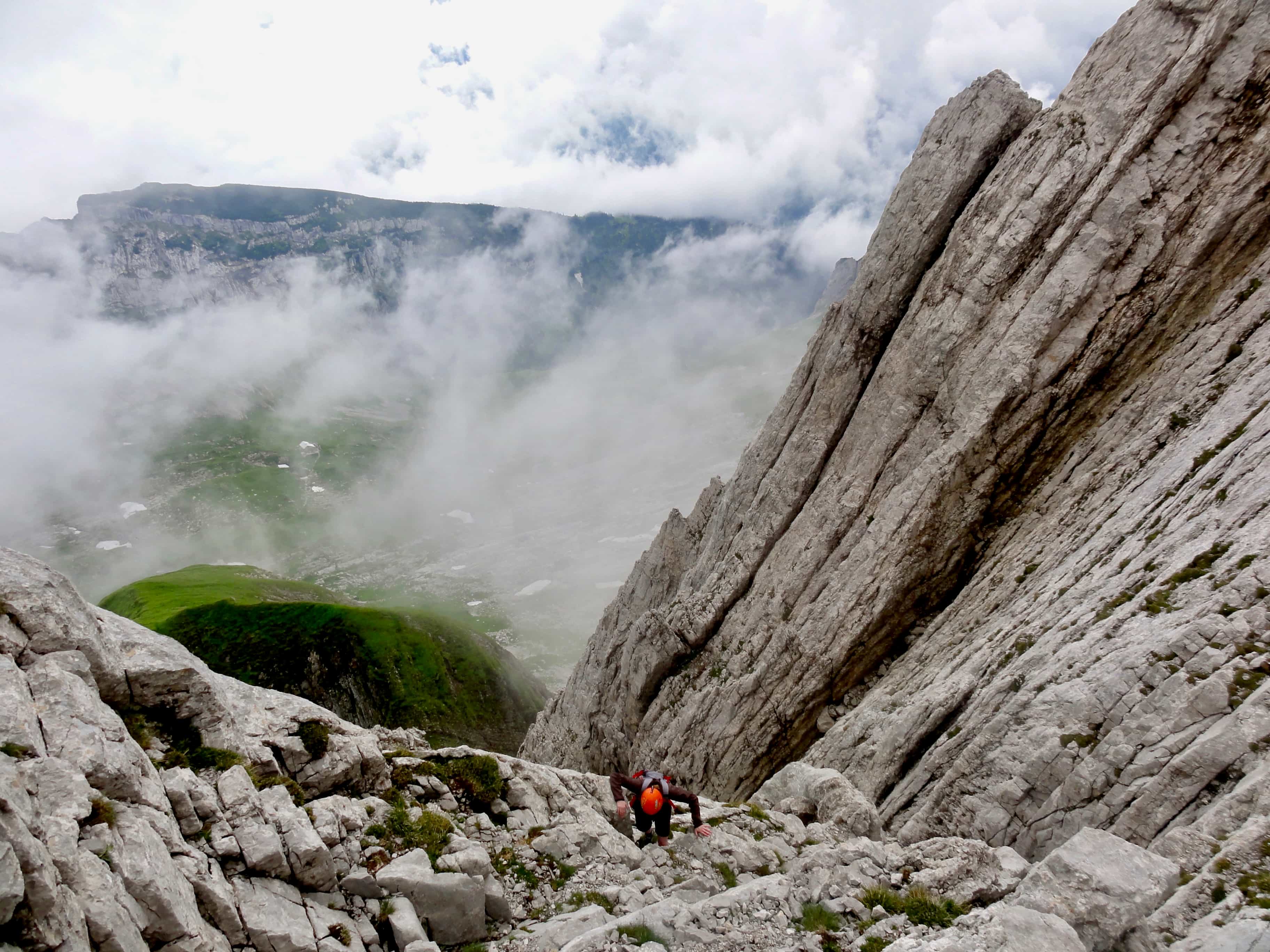 Titelbild Altmann (via Schaffhauserkamin) und Säntis