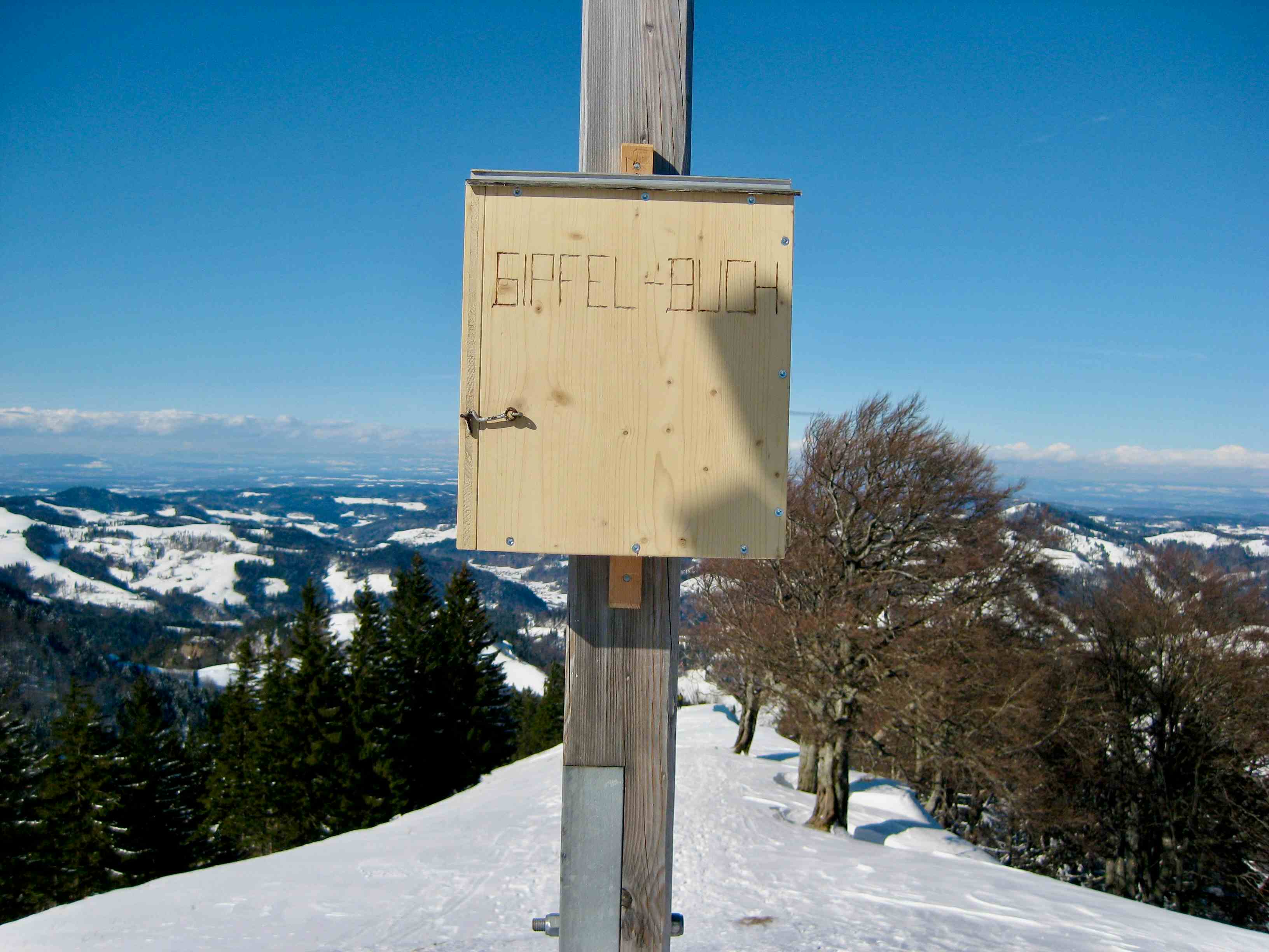 Gipfel Schnebelhorn