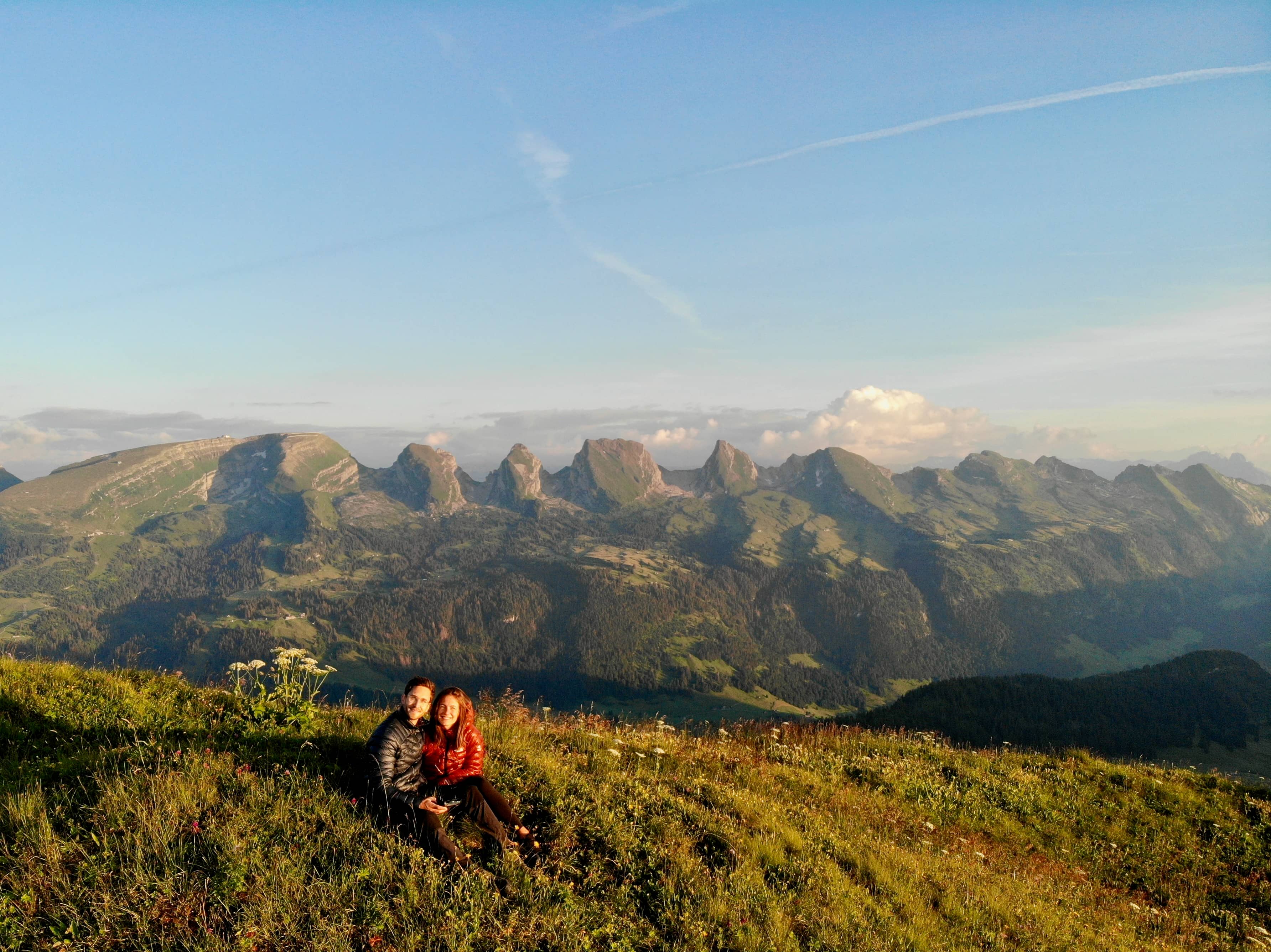 Abendstimmung - mit der Drohne fotografiert