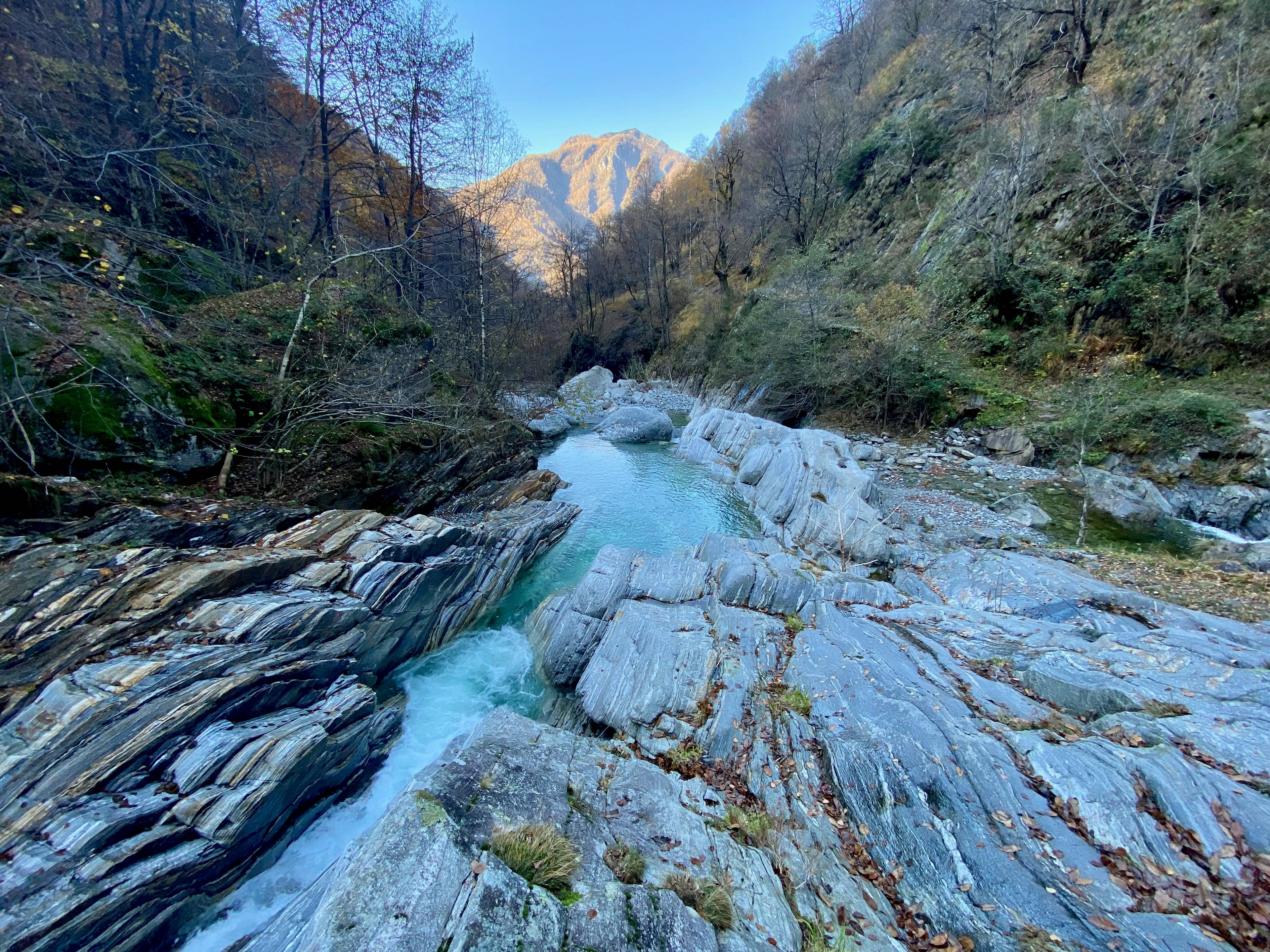 Bergbach im Val della Porta