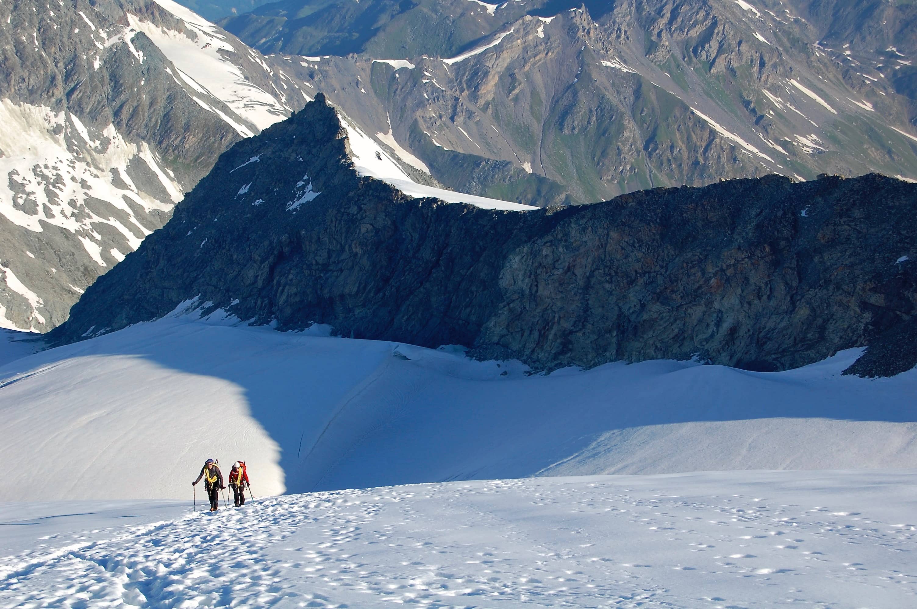 Blick über den Turtmanngletscher zum Stierberg