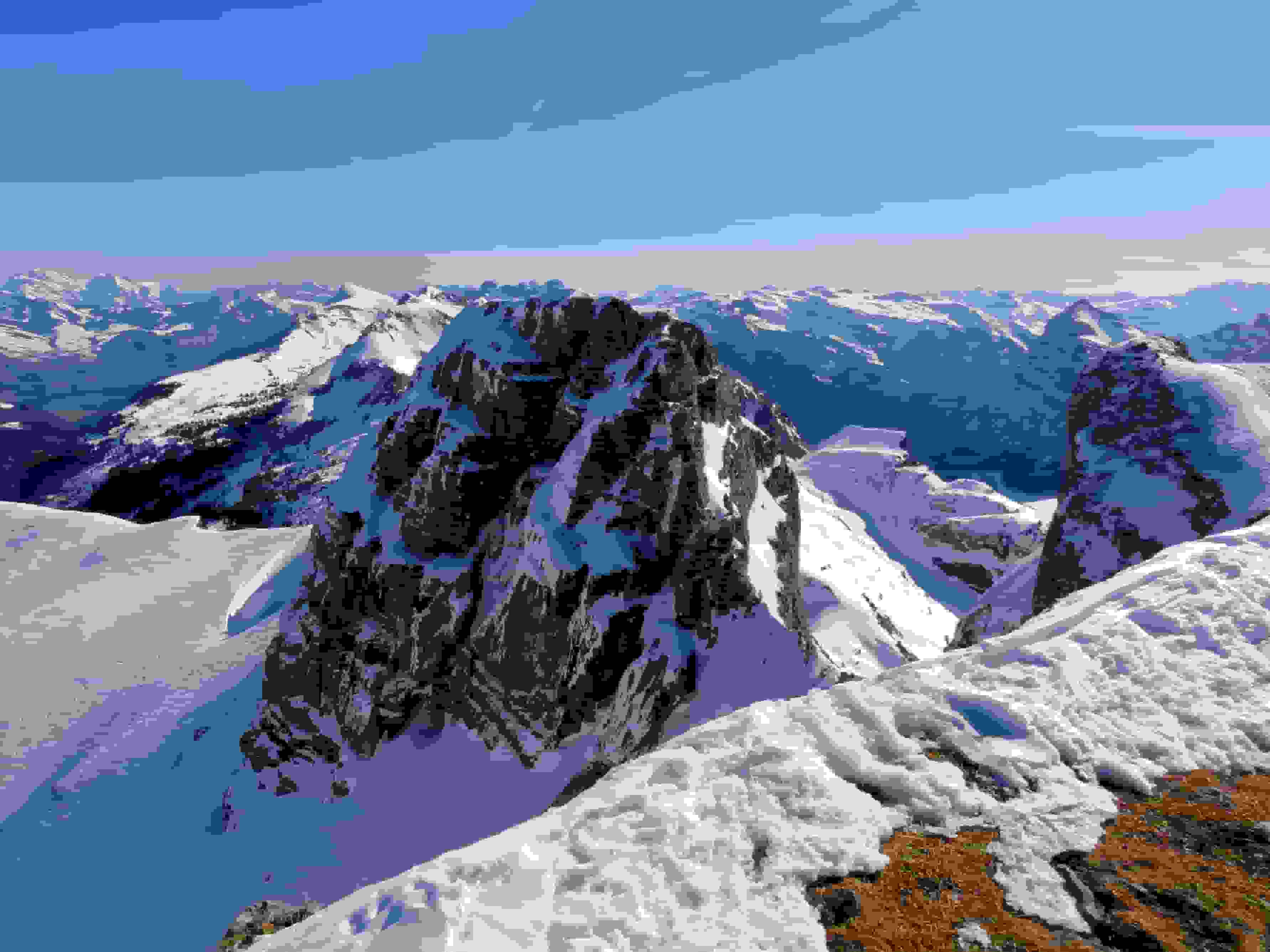 Blick hinüber zum Redertenstock